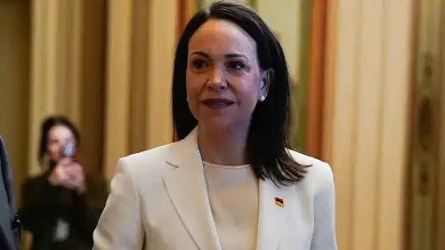 زعيمة المعارضة الفنزويلية ماريا كورينا ماتشادو.