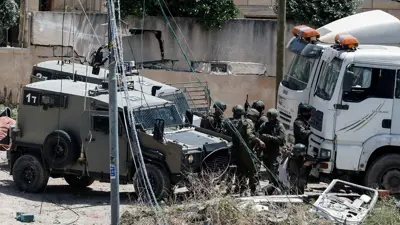 جنود إسرائيليون في الضفة الغربية