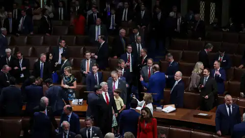 نواب أمريكيون خلال جلسة للكونغرس- أرشيفية