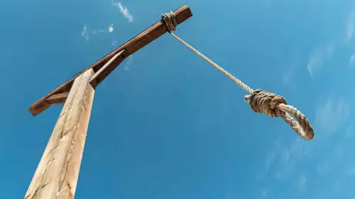 حبل المشنقة- تعبيرية 