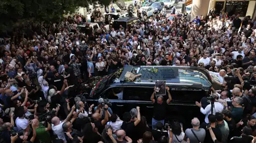 جنازة الراحل زياد الرحباني