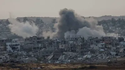 قصف إسرائيلي على غزة