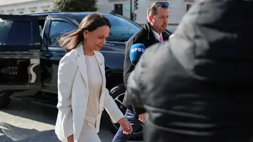 ماتشادو تصل إلى البيت الأبيض