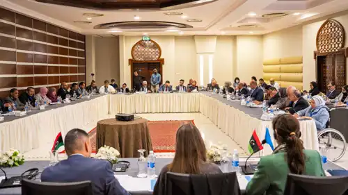 من أعمال الحوار المهيكل