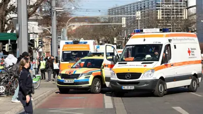 من موقع الحادث في منهايم