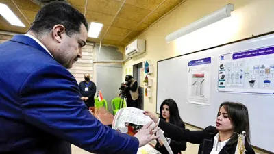 السوداني خلال انتخابات مجالس المحافظات