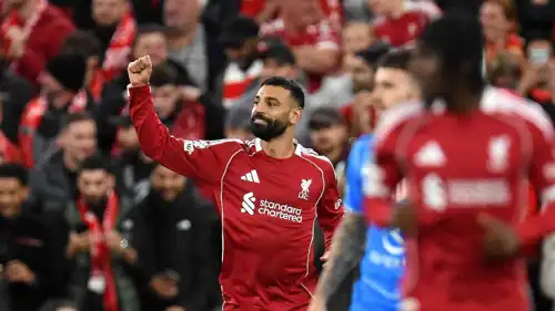 محمد صلاح نجم ليفربول الإنجليزي
