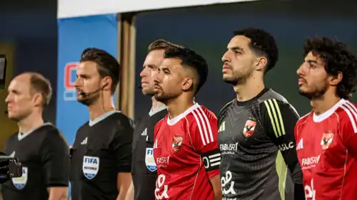 لاعبو الأهلي المصري