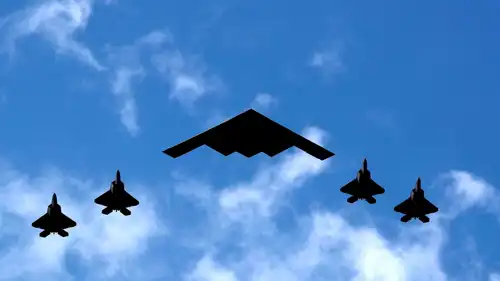 القاذفات الشبحية الأمريكية