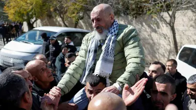  موسى نواورة  أكبر الأسرى الفلسطينيين المحررين سنا 