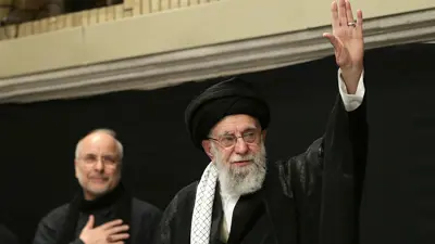 علي خامنئي في أول ظهور له بعد الحرب