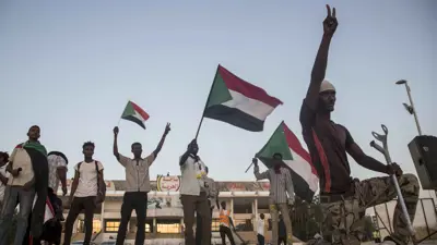 مناصرين لـ عبد الله حمدوك في الخرطوم