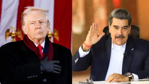 دونالد ترامب ونيكولاس مادورو