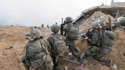 جنود إسرائيليون في ساحة القتال