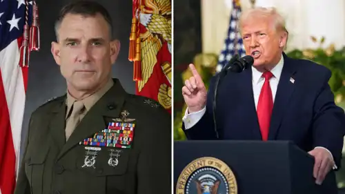 ترامب والجنرال فرانسيس ل. دونوفان