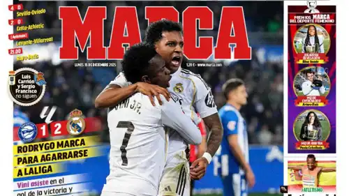 غلاف صحيفة ماركا