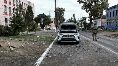 من محاور القتال في كورسك