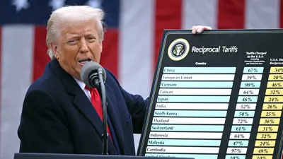 ترامب مع نسب الرسوم