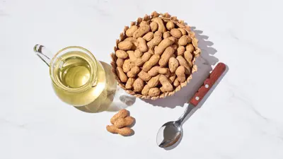 زيت الفول السوداني 