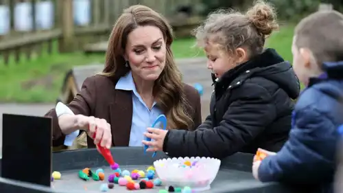 كيت ميدلتون بزيارة لمدرسة لندن 