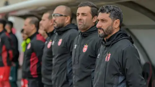 عفوان الغربي مدرب النجم الساحلي الجديد (يمين)