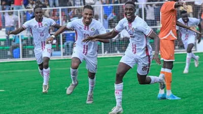 احتفال لاعبي منتخب السودان