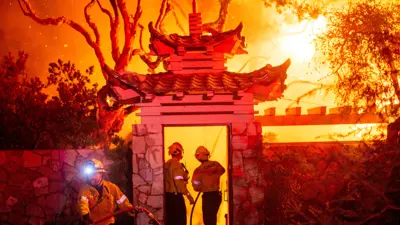 حريق لوس أنجلوس