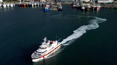 خفر السواحل الإيطالي يعيد المهاجرين من ألبانيا