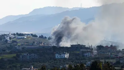 غارة إسرائيلية على جنوب لبنان في وقت سابق