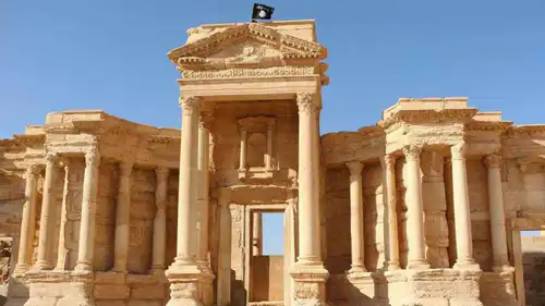 آثار مدينة تدمر السورية 