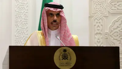 وزير الخارجية السعودي الأمير فيصل بن فرحان