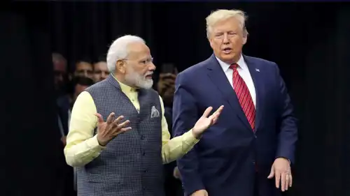 دونالد ترامب وناريندرا مودي