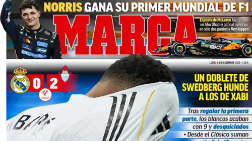 غلاف صحيفة ماركا