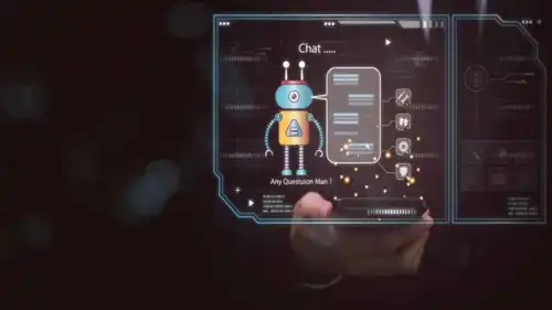 أحد أدوات الدردشة بواسطة الذكاء الاصطناعي 