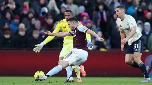 مباراة أستون فيلا ونوتنغهام فورست في الدوري الإنجليزي