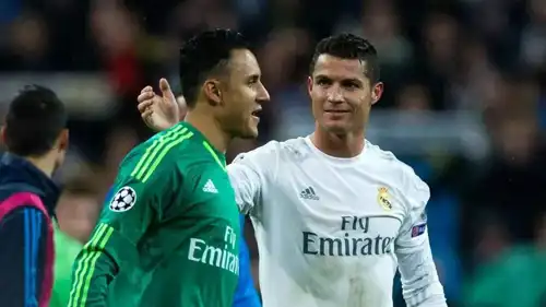 كيلور نافاس وكريستيانو رونالدو