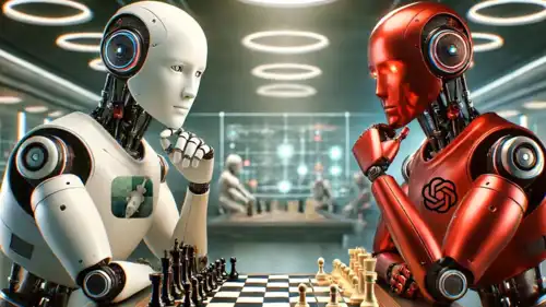 صورة صممت عبر الذكاء الاصطناعي