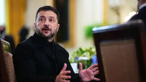 الرئيس الأوكراني فولوديمير زيلينسكي