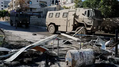 قوات إسرائيلية في الضفة الغربية