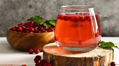 عصير التوت البري