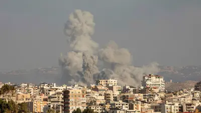 من الغارات الإسرائيلية على جنوب لبنان