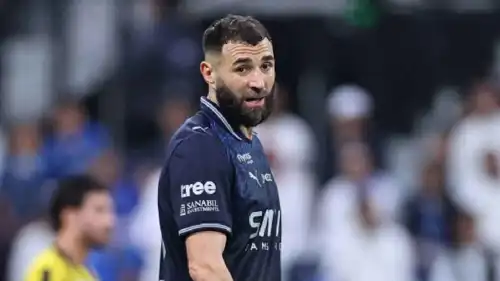 كريم بنزيما نجم الاتحاد السعودي