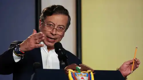  الرئيس الكولومبي غوستافو بيترو