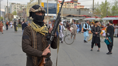 عناصر أمنية في العاصمة الأفغانية كابول