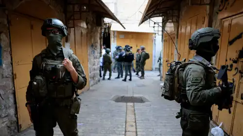 جنود إسرائيليون في الضفة الغربية