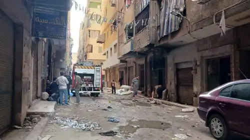 من موقع الحريق