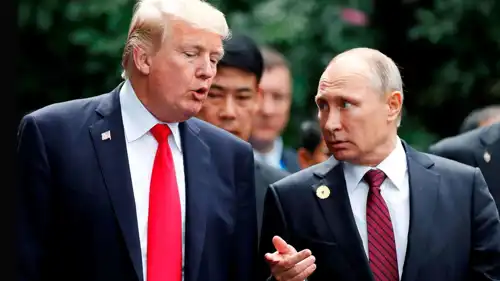 الرئيسان الأمريكي دونالد ترامب والروسي فلاديمير بوتين
