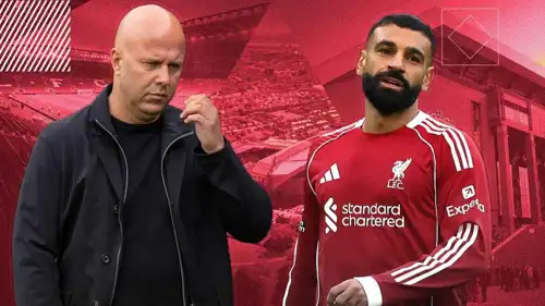 محمد صلاح وأرني سلوت