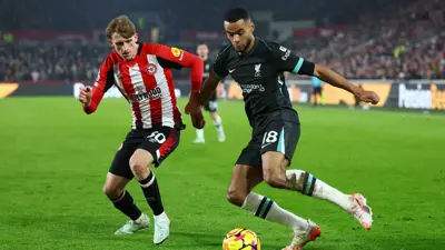 ليفربول وبرينتفورد في الدوري الإنجليزي