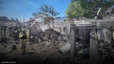 آثار دمار بسبب صواريخ حزب الله